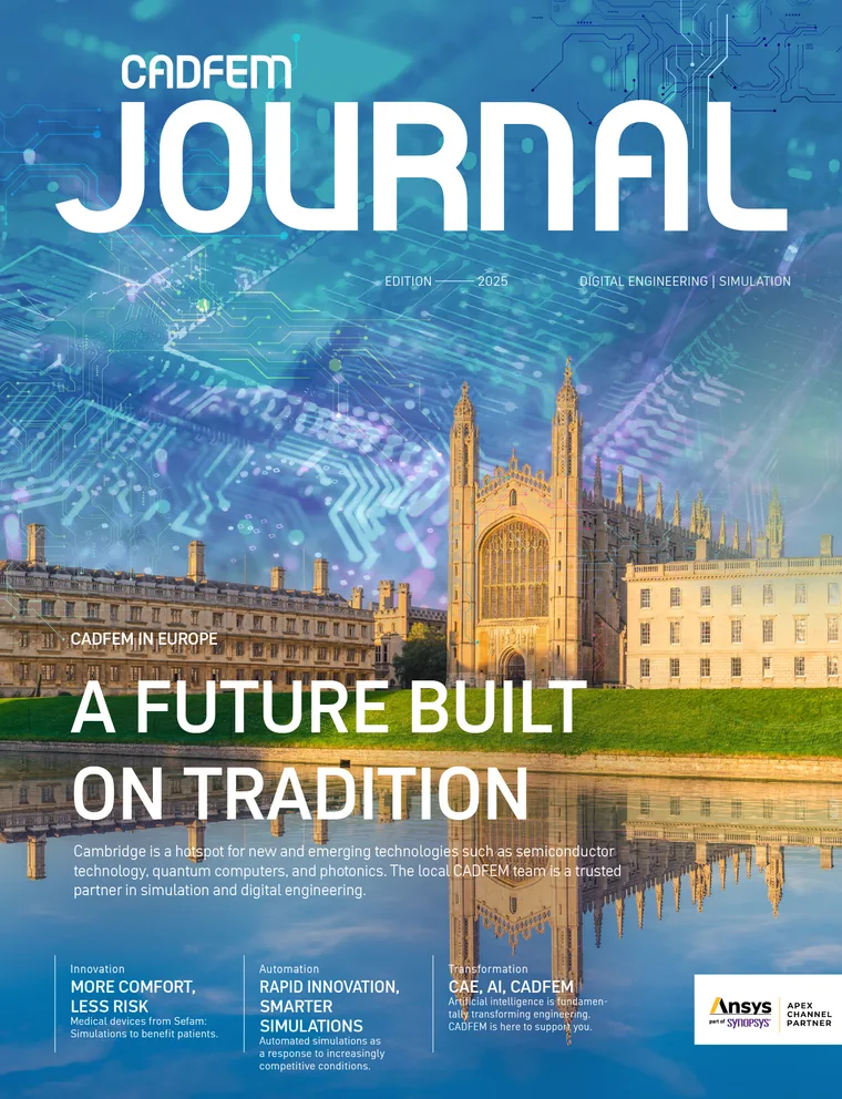 CADFEM Journal 2025 cover