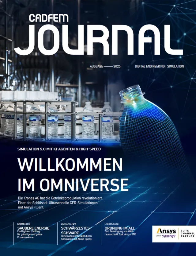 CADFEM Journal 2026 cover