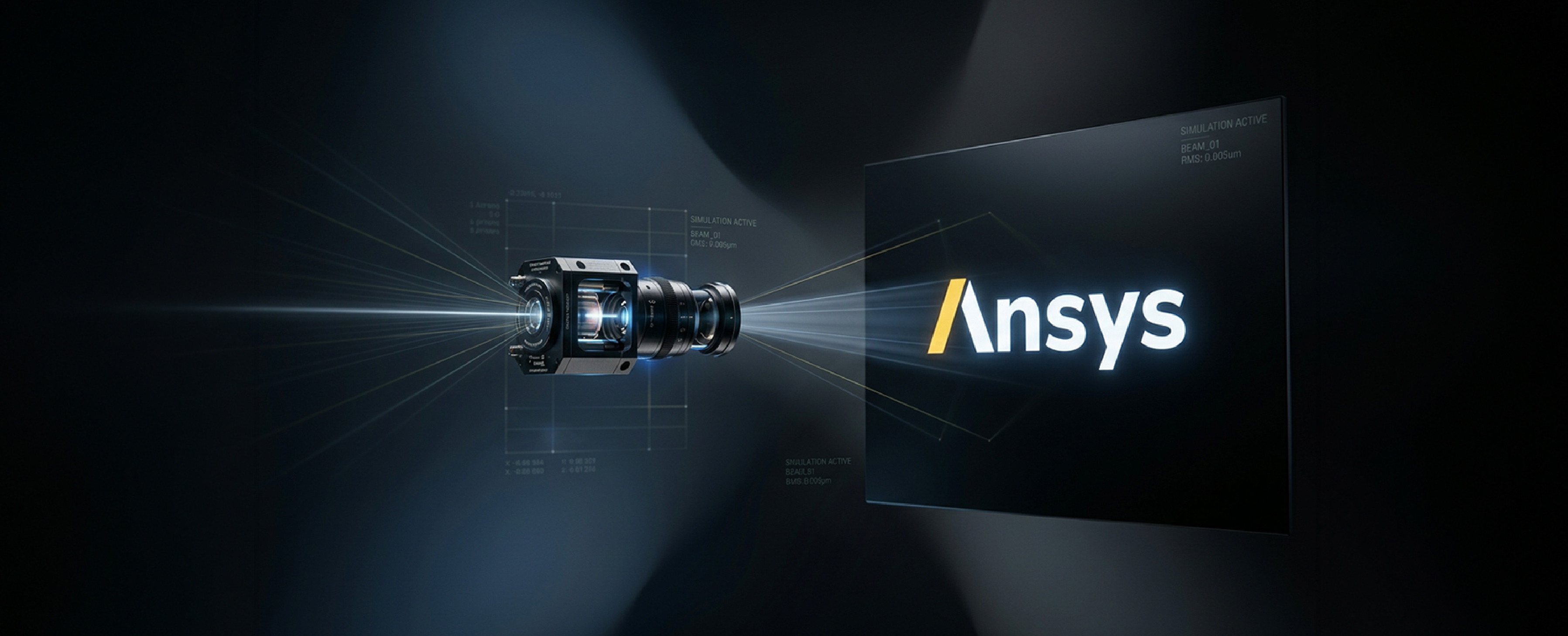 Vehicle logo projected onto pavement using SPEOS optical simulation